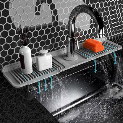 🔥Solange der Vorrat reicht, 50 % Rabatt!🎉Schnelltrocknende Wasserhahnmatte für die Küchenspüle