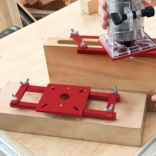 ✨🔥2-in-1 Unsichtbare-Befestigungsnut-Frässchablone