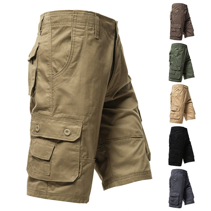 🩳 50% RABATT! 🏕️ Herren lässige Outdoor-Cargo-Shorts – Robust, viele Taschen & verstellbarer Bund – Ideal für Wandern, Arbeit oder den Alltag – bequem & funktional 🌿