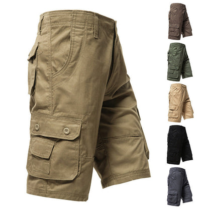 🩳 50% RABATT! 🏕️ Herren lässige Outdoor-Cargo-Shorts – Robust, viele Taschen & verstellbarer Bund – Ideal für Wandern, Arbeit oder den Alltag – bequem & funktional 🌿