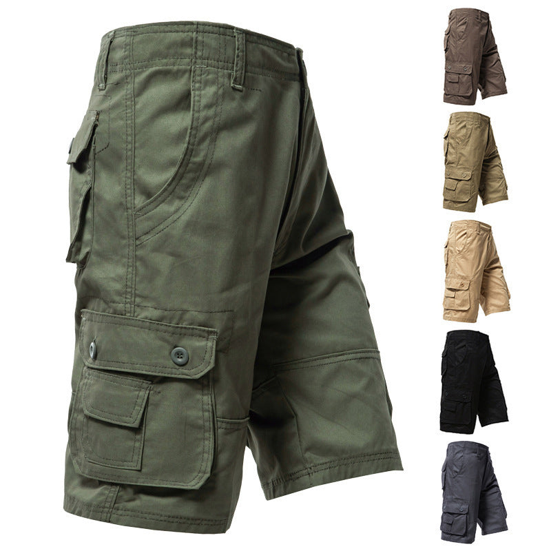 🩳 50% RABATT! 🏕️ Herren lässige Outdoor-Cargo-Shorts – Robust, viele Taschen & verstellbarer Bund – Ideal für Wandern, Arbeit oder den Alltag – bequem & funktional 🌿