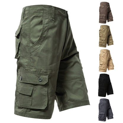 🩳 50% RABATT! 🏕️ Herren lässige Outdoor-Cargo-Shorts – Robust, viele Taschen & verstellbarer Bund – Ideal für Wandern, Arbeit oder den Alltag – bequem & funktional 🌿
