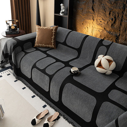 🔥 Ausverkauf & 50 % Rabatt 🔥 Boho-Chenille-Sofabezug rutschfest – Stilvoller, warmer Stoff für umfassenden Couch-Schutz