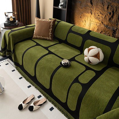 🔥 Ausverkauf & 50 % Rabatt 🔥 Boho-Chenille-Sofabezug rutschfest – Stilvoller, warmer Stoff für umfassenden Couch-Schutz
