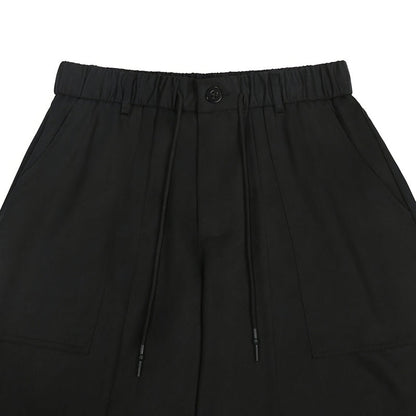 👖 LIMITIERT: 50% RABATT! 🔥 Herren-Caprihose in Übergrößen – Weites Bein, Elastischer Bund mit Kordelzug, Strapazierfähiges Polyester 🔥