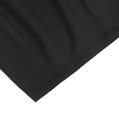 👖 LIMITIERT: 50% RABATT! 🔥 Herren-Caprihose in Übergrößen – Weites Bein, Elastischer Bund mit Kordelzug, Strapazierfähiges Polyester 🔥