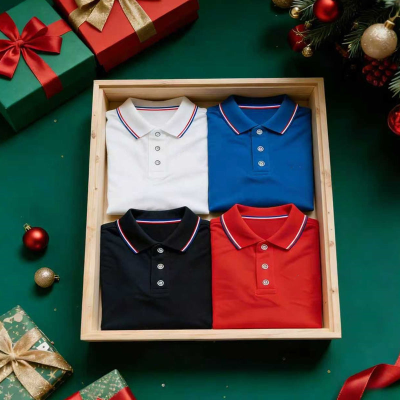 👔 LIMITIERTES ANGEBOT: 50% RABATT! ⛳ Golf-Freizeit-Set für Herren – Atmungsaktive Kurzarmhemden mit Kragen 🎯