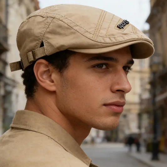 🧢 LIMITIERTES 2026-ANGEBOT: 56% RABATT! 🍂 Klassische Schiebermütze (Ivy-Cap) für alle Jahreszeiten – Atmungsaktiv, Mit Seitlicher Schnalle & Zeitloses Design ☀️