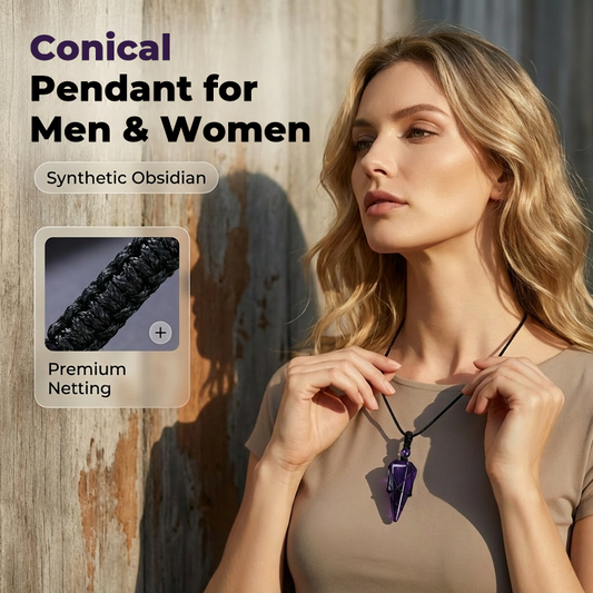 💎 62% RABATT! ✨ Konischer Anhänger für Männer & Frauen – Minimalistisches Design, Hypoallergenes Metall & Perfekt Für Den Täglichen Gebrauch Oder Als Geschenk 🎁