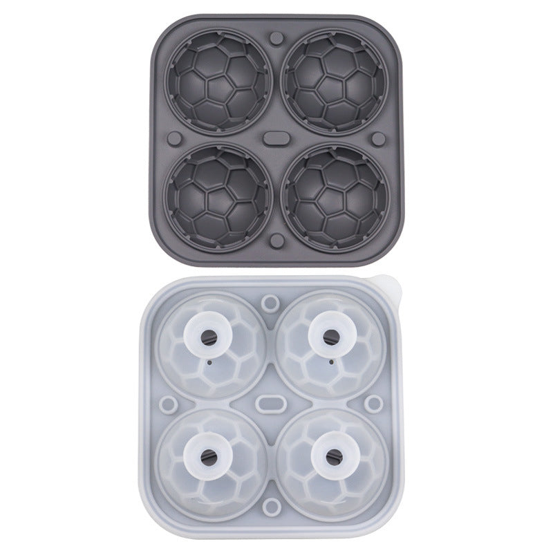⚽ 1. 2+1 GRATIS DEAL 🔥 Silikon Eisballform in Fußballform – perfekte Eiswürfel für Sommerdrinks 🧊⚽✨