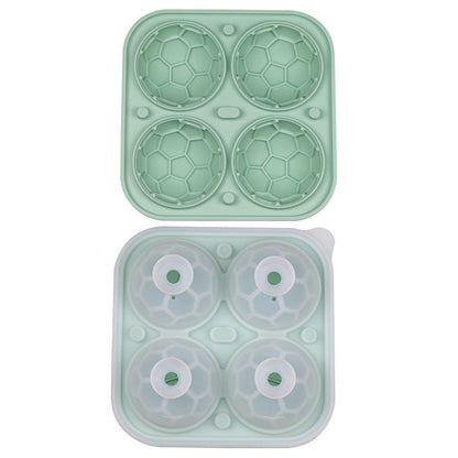 ⚽ 1. 2+1 GRATIS DEAL 🔥 Silikon Eisballform in Fußballform – perfekte Eiswürfel für Sommerdrinks 🧊⚽✨