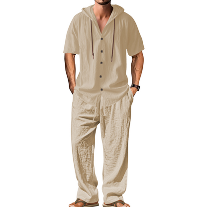👕🔥 BEFRISTETES ANGEBOT! Freizeit-Set für Herren: Kapuzenshirt & Hose – Bequem, lässig & perfekt für Alltag, Freizeit & entspannte Tage ✨