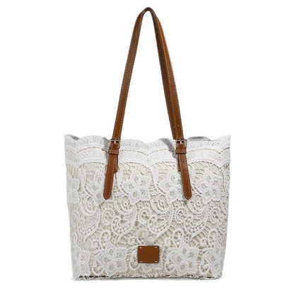 👜 62% RABATT! 👛 Elegante Spitzen-Tote-Bag mit Großem Fassungsvermögen – Stilvolles Design, Robuste Verarbeitung & Ideal Für Einkäufe, Strand & Alltag 🏖️