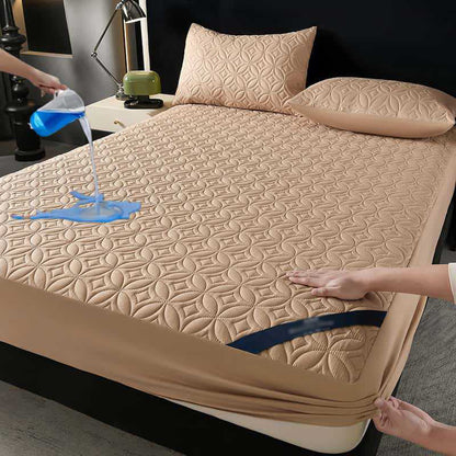 🛏️ Premium Matratzenschutz – wasserdicht, atmungsaktiv & wolkenweich – schützt vor Flüssigkeiten, Milben & Allergenen – ideal für Allergiker, Kinder & Haustiere ✨🛡️