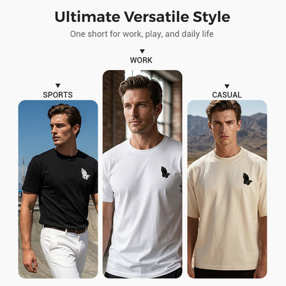 👔 50% RABATT! 🙏 Herren T-Shirt mit Grafik „Betende Hände“ – Stilvoll, symbolstark & vielseitig kombinierbar ✨