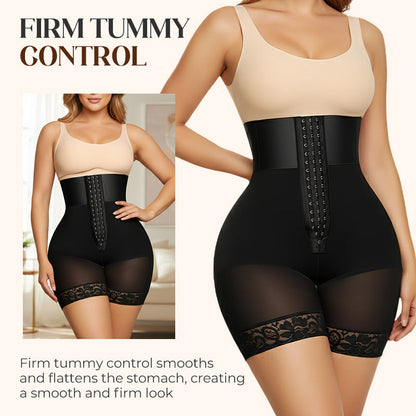 🔥🔥 2026 NEU 🥳🍑☁️Damen-Shorts mit hohem Bund und formender Wirkung für einen figurformenden Bauch – Unsichtbarer Tragekomfort, perfekte Kurven💃✨