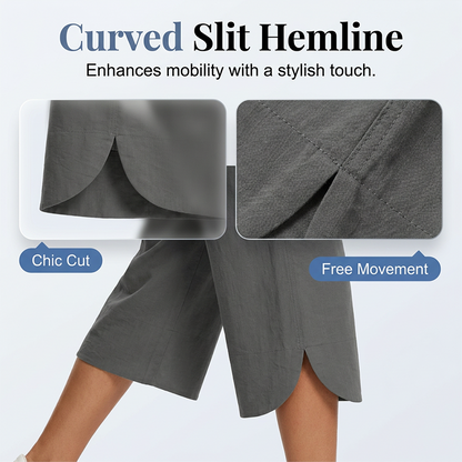 ✨ NUR FÜR BEGRENZTE ZEIT 50% RABATT! 🌸Schmeichelhafte Cropped-Hose mit hoher Taille