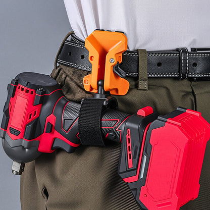 🔥Tragbares selbstverriegelndes Holster⚡für Elektrowerkzeuge🔧 Werkzeuggürtel Halterung Universal Werkzeughalter Tasche🛠️