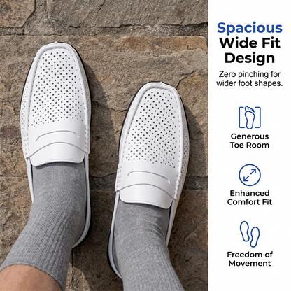 👞✨ Herren lässige, atmungsaktive Slip-On Loafer – 50% RABATT! Leicht, flexibel & perfekt für Alltag, Büro oder Reisen 🌿