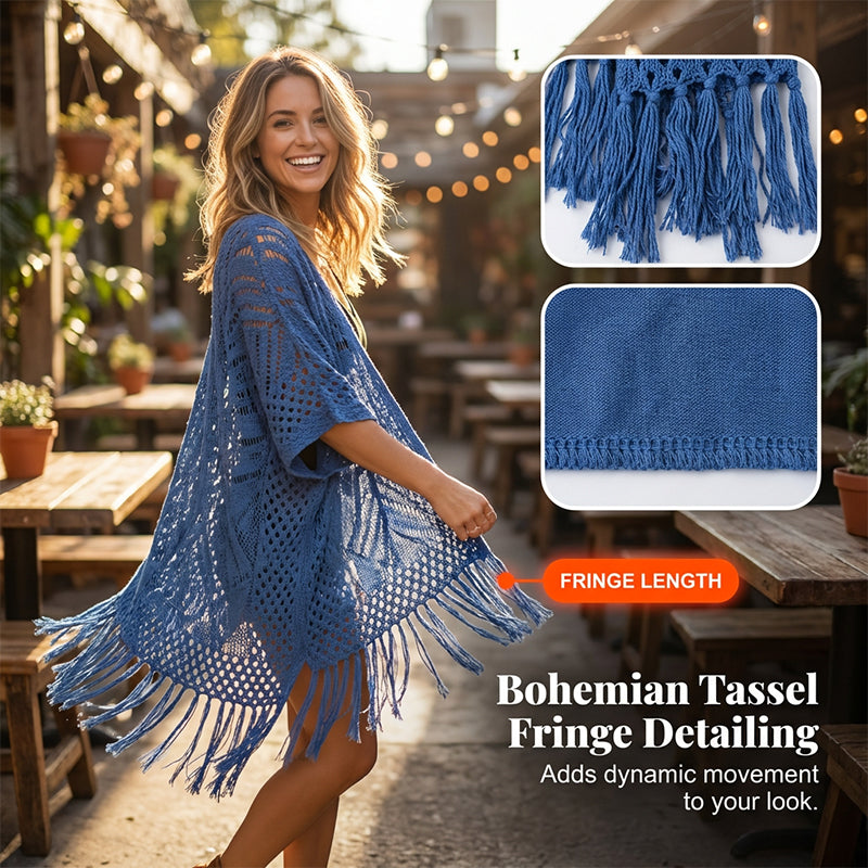 ⏰ 50 % RABATT – Nur für kurze Zeit ✨Damen Strick-Cardigan mit offener Front 🌿 Leicht & Ideal für Alltag und Sommerabende