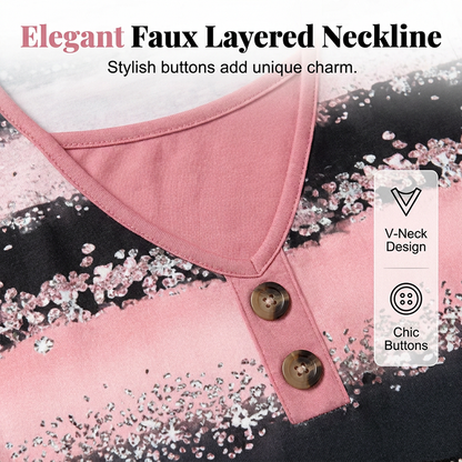 🔥Solange der Vorrat reicht: 50 % Rabatt!🎉 Gestreiftes, zweiteiliges Tanktop für Damen