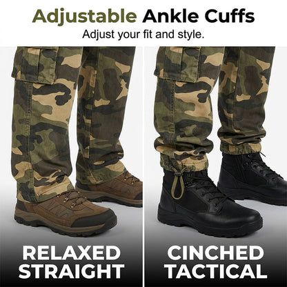 👖 🌿 Herren Outdoor Tarn-Cargo-Hose – Strapazierfähig, vielseitige Taschen & perfekt für Abenteuer und Alltag 🏕️ ✨