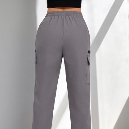 ⏰ 50 % RABATT – Nur für kurze Zeit ✨Schnelltrocknende Damen Sporthose 🏃‍♀️ Leicht, Luftig & Mit Praktischen Taschen