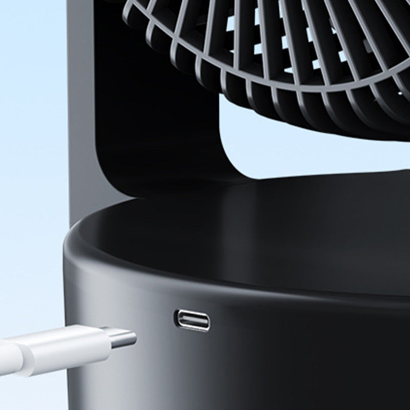 Quiet Desktop Fan with Smart LED Display