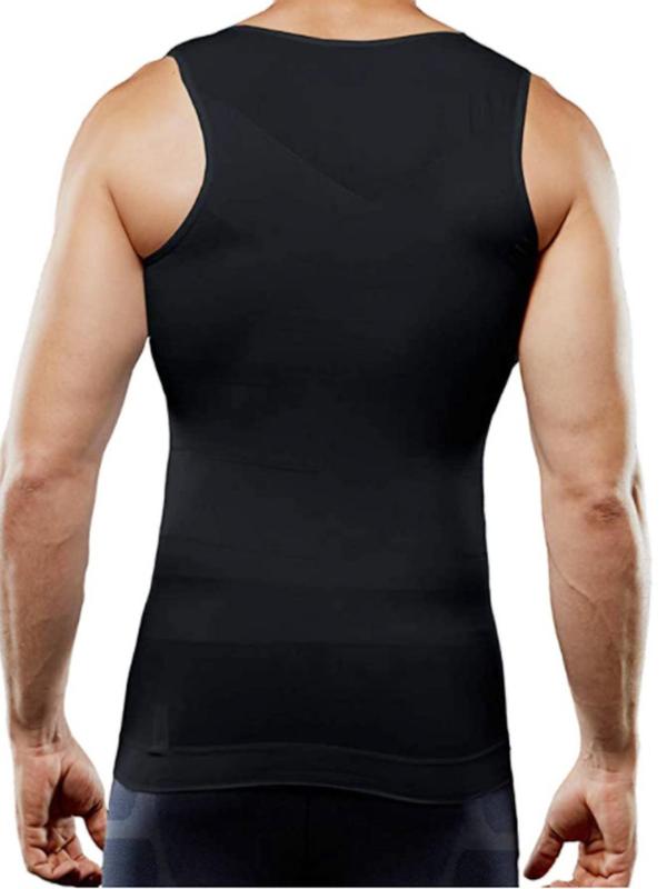 Heißer Verkauf! 💪Figurformendes, atmungsaktives Kompressions-Tanktop für Herren（Farbechtes Material, nicht leicht verblassen）