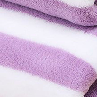 🔥🧣 50% RABATT! Gestreifte Korallenvelours-Handtücher – modernes Design, flauschige Qualität, erstklassiger Komfort. ✨
