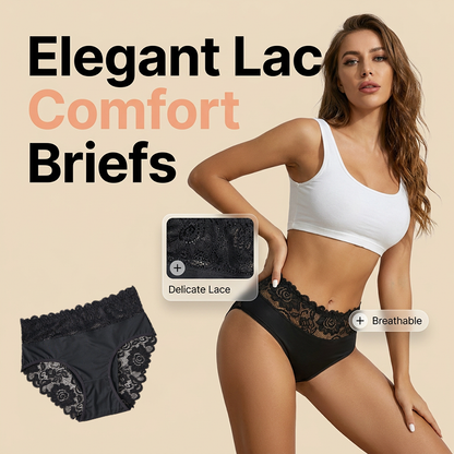 📢📢50 % RABATT !! ⏰Weiche, atmungsaktive Spitzen-Slips für Damen