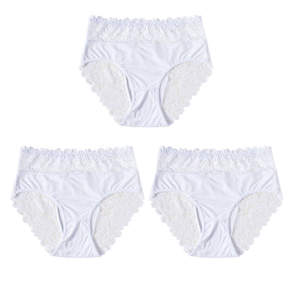 📢📢50 % RABATT !! ⏰Weiche, atmungsaktive Spitzen-Slips für Damen