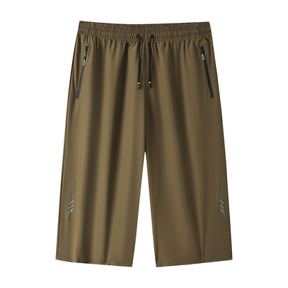 📢Mid-Season Sale: −50% nur für kurze Zeit⏰ 3/4-Jogginghose für Herren – Schnelltrocknend – Elastischer Bund, Reißverschlusstaschen, Leichtgewicht 🏃‍♂️