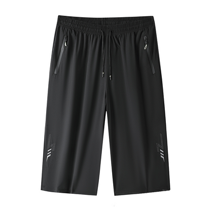 📢Mid-Season Sale: −50% nur für kurze Zeit⏰ 3/4-Jogginghose für Herren – Schnelltrocknend – Elastischer Bund, Reißverschlusstaschen, Leichtgewicht 🏃‍♂️