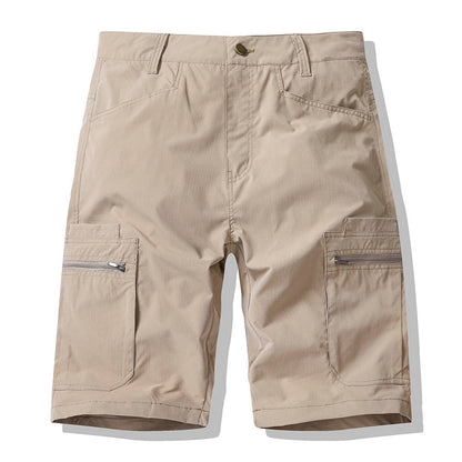 🩳 50% RABATT! ⏰ Herren stylische Arbeitskleidung Zip-Up Shorts – Robuste Verarbeitung & praktische Taschen – Perfekt für Werkstatt, Handwerk oder den aktiven Alltag – bequem und funktional 🔧