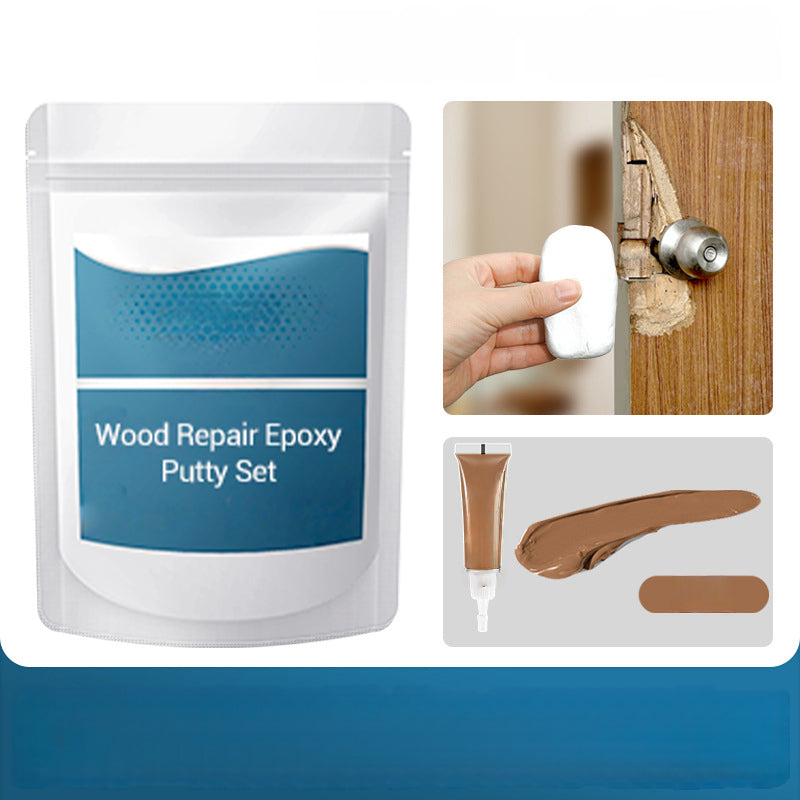 Set aus Epoxidkitt zur Holzreparatur
