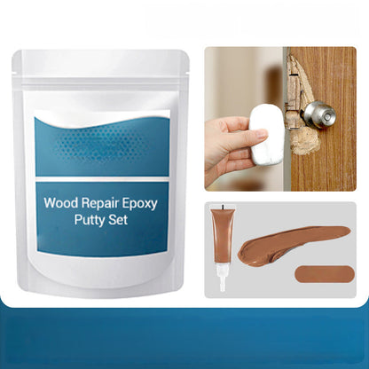 Set aus Epoxidkitt zur Holzreparatur
