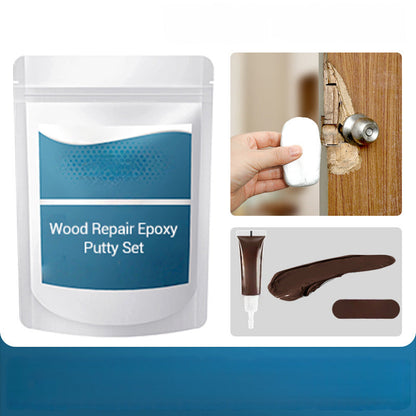 Set aus Epoxidkitt zur Holzreparatur