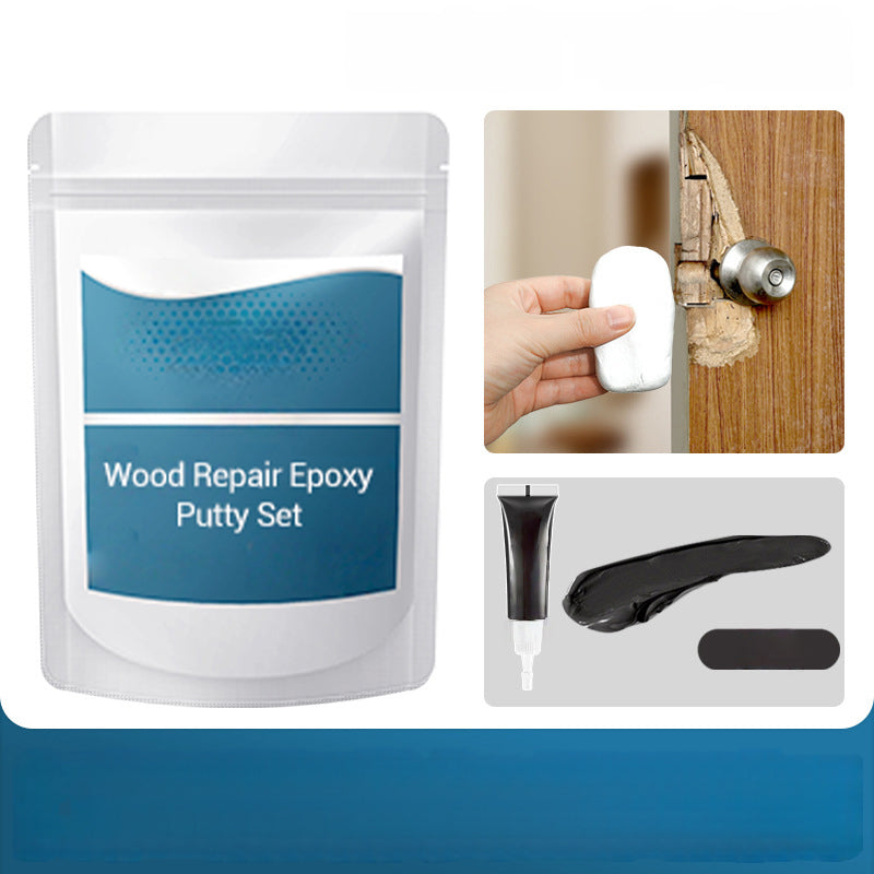 Set aus Epoxidkitt zur Holzreparatur