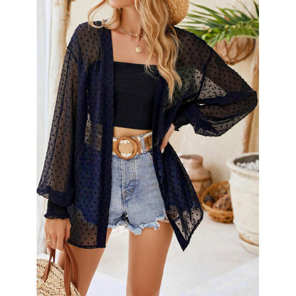 Women's Lightweight Sheer Cover Up Cardigan