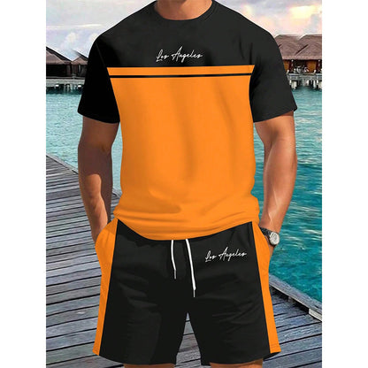 🏃‍♂️ 2-teiliges Activewear-Set für Herren – atmungsaktiv, elastisch & vielseitig für Training, Laufen & Freizeit 💪