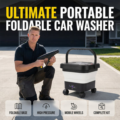 🔋🚗 Portable Outdoor Wireless Car Washer – 50% OFF! Cordless, rechargeable, high-pressure – wash your car anywhere. 🔥💨