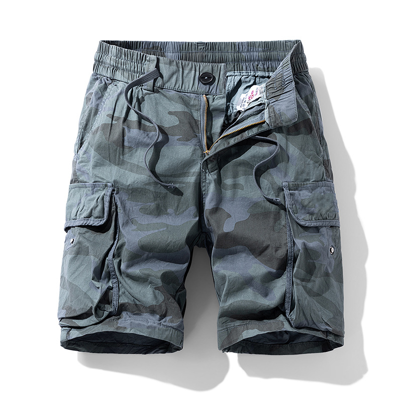 Herren Cargo-Shorts Lockere Passform Lässig