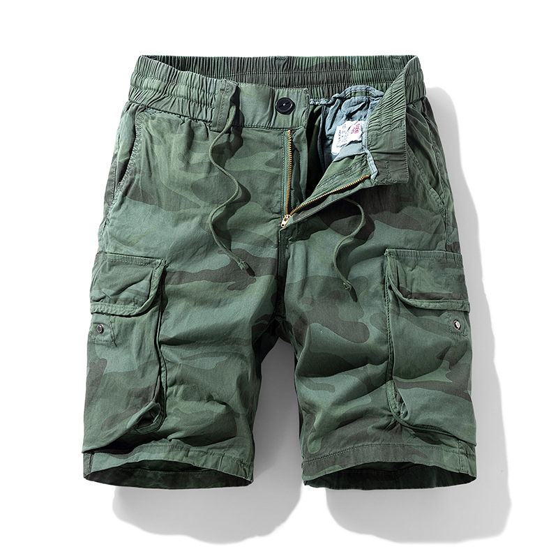 Herren Cargo-Shorts Lockere Passform Lässig