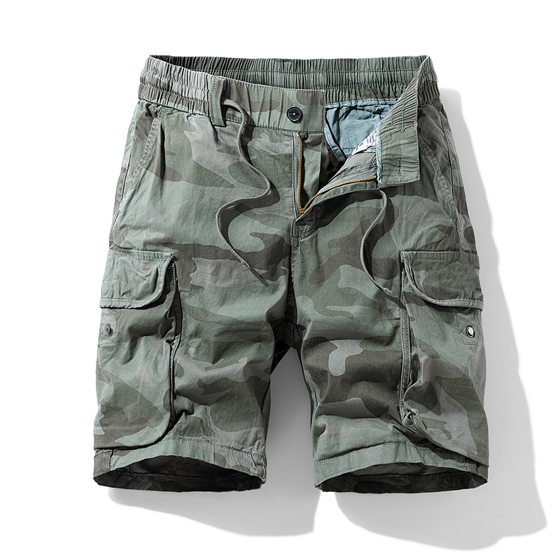 Herren Cargo-Shorts Lockere Passform Lässig
