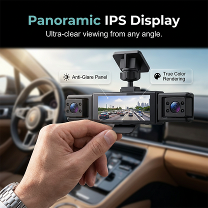 📹 50% RABATT! 🎉 4-Kanal-Dashcam mit 360°-Schutz – Rundumsicht & Nachtsicht – Ideal für sicheres Fahren und Parken – 1080P, Loop-Aufnahme & Bewegungsmelder 🚗🔒✨