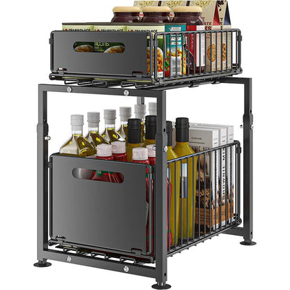 📦 60% RABATT! ⏰ Ausziehbares Aufbewahrungsregal – Höhenverstellbar, ideal für Küche, Bad & Spüle – Ordnung & Stauraum auf kleinstem Raum – praktisch & stabil ✨🏠🧴