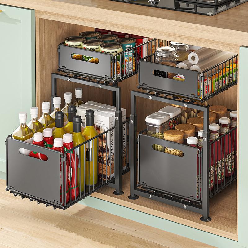 📦 60% RABATT! ⏰ Ausziehbares Aufbewahrungsregal – Höhenverstellbar, ideal für Küche, Bad & Spüle – Ordnung & Stauraum auf kleinstem Raum – praktisch & stabil ✨🏠🧴