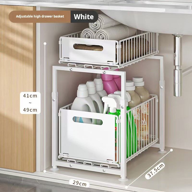 📦 60% RABATT! ⏰ Ausziehbares Aufbewahrungsregal – Höhenverstellbar, ideal für Küche, Bad & Spüle – Ordnung & Stauraum auf kleinstem Raum – praktisch & stabil ✨🏠🧴