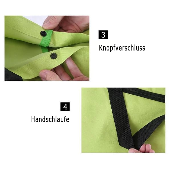 🛍️🌿 50% RABATT! Einkaufstasche, faltbare grüne Tasche – Leicht, robust & umweltfreundlich – Perfekt für Einkäufe, Reisen & den täglichen Gebrauch ✨
